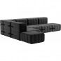 Ambivalenz - Curt Sofa Set 12 Dunkelgrau (Dama 0004)