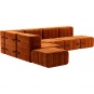 Ambivalenz - Curt Sofa Set 12 Russet Rot (Barcelona V3347/17)