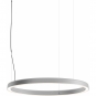 Luceplan - Compendium Circle Hängeleuchte Ø72 cm 3000K / Aluminium