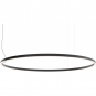 Luceplan - Compendium Circle Hängeleuchte Ø200 cm 2700K / Schwarz