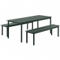 Muuto - Linear Tisch 200 x 75 cm | Dunkelgrün