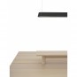 Muuto - Linear Pendelleuchte Schwarz (L.169 cm)