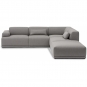 Muuto - Connect Soft Ecksofa Configuration 2 Re-wool 128