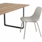 Muuto - Fiber Side Stuhl Outdoor Grau