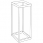 Jan Kurtz - Mira Beistelltisch 37,7 x 37,7 x H 48 cm | Mint