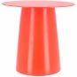Jan Kurtz - Feel Neon Beistelltisch Ø 50 cm | Leuchtrot