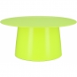 Jan Kurtz - Feel Neon Beistelltisch Ø 80 cm | Leuchtgelb