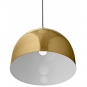 AYTM - Luceo Rund Pendelleuchte Gold / Durchsichtig, Ø45 cm