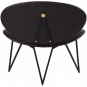 AYTM - Semper Lounge Stuhl Schwarz / Java Braun