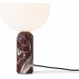 New Works - Kizu Tischleuchte Marmor Rosso Levanto | S
