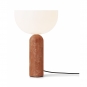 New Works - Kizu Tischleuchte Marmor Breccia Pernice | L