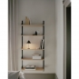 New Works - Wandregal 1900 Eiche / Schwarz