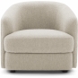 New Works - Covent Lounge Sessel schmal mit Drehfuß Lana (Nevotex Barnum)