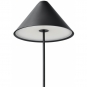 New Works - Brolly Portable Tischleuchte Schwarzer Stahl