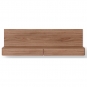 New Works - Tana Wall Mounted Medien Modul Walnuss