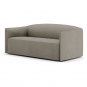 New Works - Shore Sofa 2-Sitzer mit verlängerter Basis Taupe (Marlon)