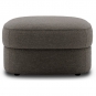New Works - Covent Pouf Hocker S | Taupe dunkel (Nevotex Barnum)