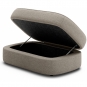 New Works - Covent Pouf Hocker M | Hanf (Nevotex Barnum)