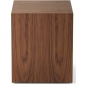 New Works - Mass Beistelltisch Walnuss | ohne Schublade