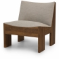 New Works - Tenon Lounge Sessel Eiche geräuchert / Nori (Ruskin)