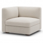 New Works - Coda Modulsofa Eckmodul (Modul 20) Spacedust (Zinc Drake Z699/02)