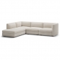 New Works - Coda Modulsofa Konfiguration 5 Spacedust (Zinc Drake Z699/02)