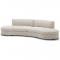 New Works - Coda Modulsofa Konfiguration 7 Spacedust (Zinc Drake Z699/02)