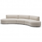 New Works - Coda Modulsofa Konfiguration 8 Spacedust (Zinc Drake Z699/02)