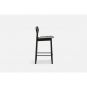 Woud - Soma Thekenhocker Esche schwarz