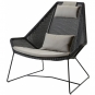 Cane-line - Breeze Highback Sessel Schwarz