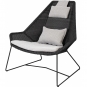 Cane-line - Breeze Kissensatz für Highback Sessel Hellgrau