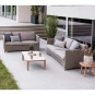 Cane-line - Diamond 2-Sitzer Sofa Soft Rope, Taupe