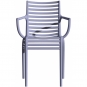 Driade - PIP-e Gartenarmlehnstuhl Lavender grey