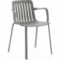 Magis - Plato Armlehnstuhl Grau