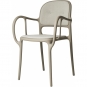 Magis - Mila Armlehnstuhl Gepolstert Beige/Beige