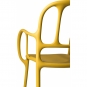 Magis - Mila Armlehnstuhl Outdoor Gelb