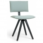 Magis - Trave Polsterstuhl Esche schwarz Kvadrat Reflect | 924