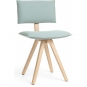 Magis - Trave Polsterstuhl Esche natur Kvadrat Reflect | 924