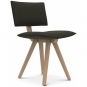 Magis - Trave Polsterstuhl Esche natur Kvadrat Reflect | 184