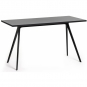 Magis - Baguette Tisch 130x65 cm Schwarz | Fenix Grau