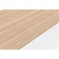 Magis - Baguette Tisch 200x90 cm Alu poliert | MDF Eiche natur