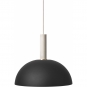 Ferm Living - Collect Pendelleuchte hoch Hellgrau