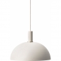 Ferm Living - Collect Pendelleuchte niedrig Hellgrau