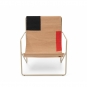 Ferm Living - Desert Lounge Sessel Cashmere / Block