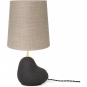 Ferm Living - Hebe Lampenfuß Dunkelgrau S