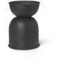 Ferm Living - Hourglass Blumentopf Schwarz XS