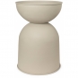 Ferm Living - Hourglass Blumentopf Cashmere S