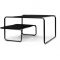 Ferm Living - Level Couchtisch Schwarz