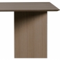 Ferm Living - Mingle Tischplatte 210 cm Eiche dunkel gebeizt