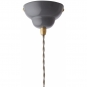 Anglepoise - Original 1227 Brass Hängeleuchte Elephant Grey